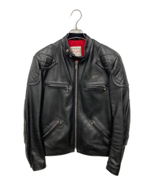 Lewis Leathers（ルイスレザース）Lewis Leathers (ルイスレザース) レザージャケット ブラック サイズ:38の古着・服飾アイテム