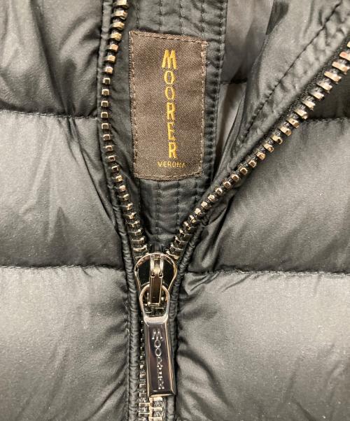 MOORER（ムーレー）MOORER (ムーレー) RAY-KN ダウンジャケット ブラック サイズ:46の古着・服飾アイテム