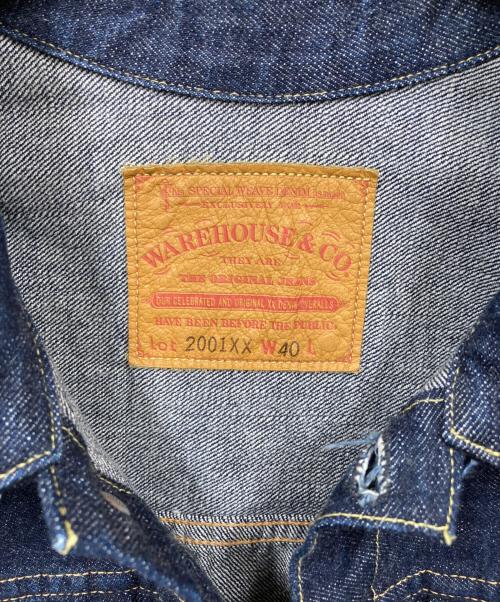 WAREHOUSE（ウエアハウス）WAREHOUSE (ウエアハウス) 2001XX デニムジャケット インディゴ サイズ:40の古着・服飾アイテム