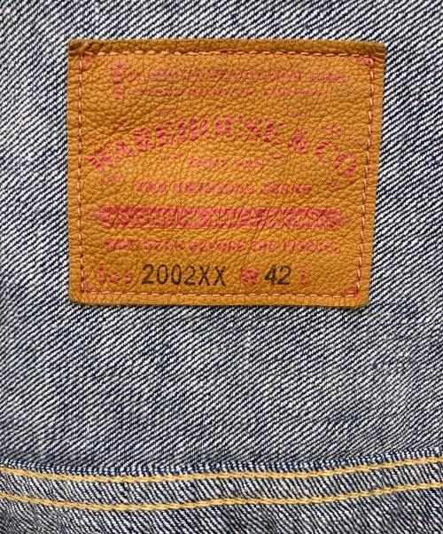 WAREHOUSE（ウエアハウス）WAREHOUSE (ウエアハウス) 2002XX デニムジャケット インディゴ サイズ:42の古着・服飾アイテム