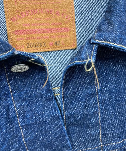 WAREHOUSE（ウエアハウス）WAREHOUSE (ウエアハウス) 2002XX デニムジャケット インディゴ サイズ:42の古着・服飾アイテム