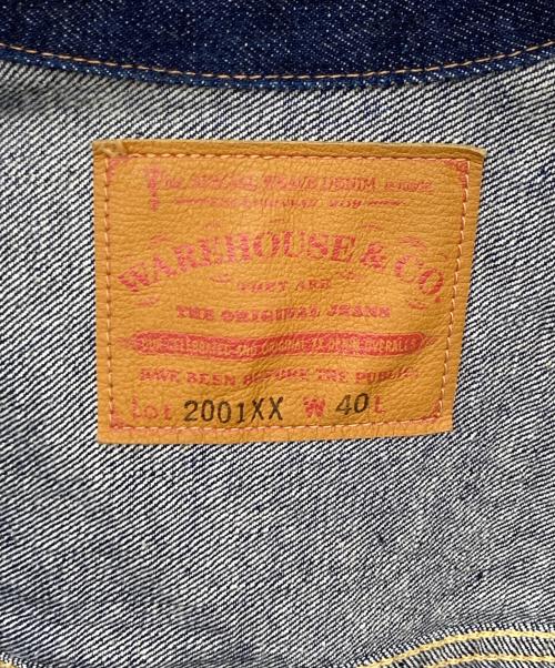 WAREHOUSE（ウエアハウス）WAREHOUSE (ウエアハウス) 2001XX デニムジャケット インディゴ サイズ:40の古着・服飾アイテム