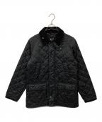 Barbourバブアー）の古着「キルティング ブルゾンジャケット」｜ブラック