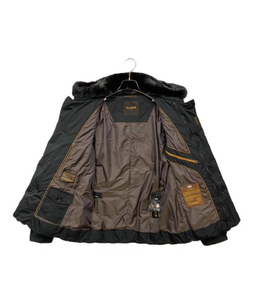 MOORER（ムーレー）MOORER (ムーレー) SIRO-KM2 ダウンジャケット ブラック サイズ:46の古着・服飾アイテム