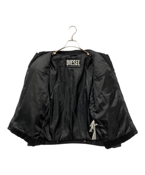 DIESEL（ディーゼル）DIESEL (ディーゼル) デニム切替ジャケット ブラック サイズ:XSの古着・服飾アイテム