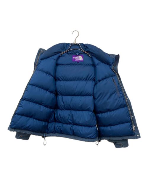 THE NORTHFACE PURPLELABEL（ザ・ノースフェイス パープルレーベル）THE NORTHFACE PURPLELABEL (ザ・ノースフェイス パープルレーベル) ダウンジャケット インディゴ サイズ:Mの古着・服飾アイテム