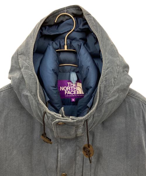 THE NORTHFACE PURPLELABEL（ザ・ノースフェイス パープルレーベル）THE NORTHFACE PURPLELABEL (ザ・ノースフェイス パープルレーベル) ダウンジャケット インディゴ サイズ:Mの古着・服飾アイテム