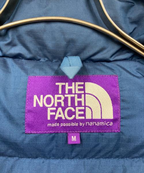 THE NORTHFACE PURPLELABEL（ザ・ノースフェイス パープルレーベル）THE NORTHFACE PURPLELABEL (ザ・ノースフェイス パープルレーベル) ダウンジャケット インディゴ サイズ:Mの古着・服飾アイテム