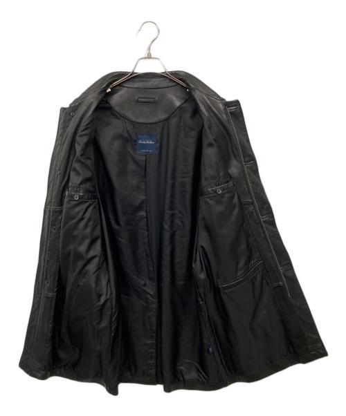 BROOKS BROTHERS（ブルックスブラザーズ）BROOKS BROTHERS (ブルックスブラザーズ) レザージャケット ブラック サイズ:不明の古着・服飾アイテム