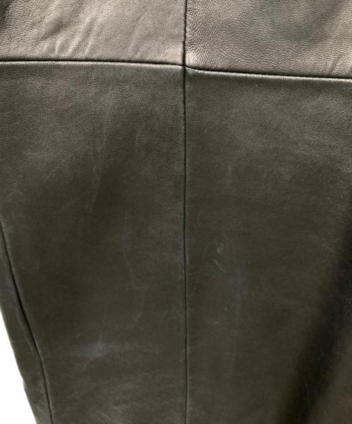 BROOKS BROTHERS（ブルックスブラザーズ）BROOKS BROTHERS (ブルックスブラザーズ) レザージャケット ブラック サイズ:不明の古着・服飾アイテム