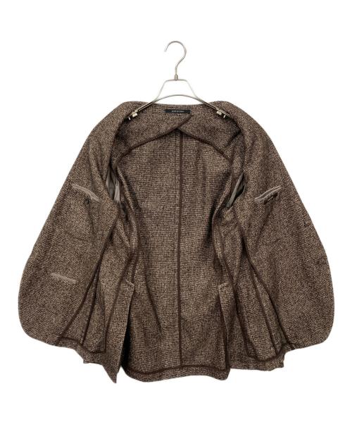 TAGLIATORE（タリアトーレ）TAGLIATORE (タリアトーレ) テーラードジャケット ブラウン サイズ:48の古着・服飾アイテム
