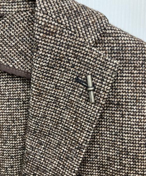 TAGLIATORE（タリアトーレ）TAGLIATORE (タリアトーレ) テーラードジャケット ブラウン サイズ:48の古着・服飾アイテム