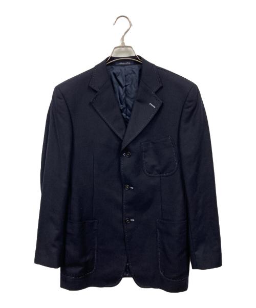 TAGLIATORE（タリアトーレ）TAGLIATORE (タリアトーレ) 1H テーラードジャケット ネイビー サイズ:46の古着・服飾アイテム