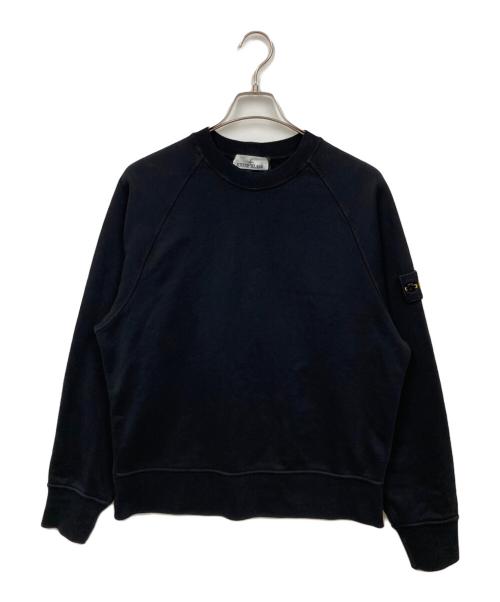 STONE ISLAND（ストーンアイランド）STONE ISLAND (ストーンアイランド) クルーネックスウェット ブラック サイズ:Sの古着・服飾アイテム