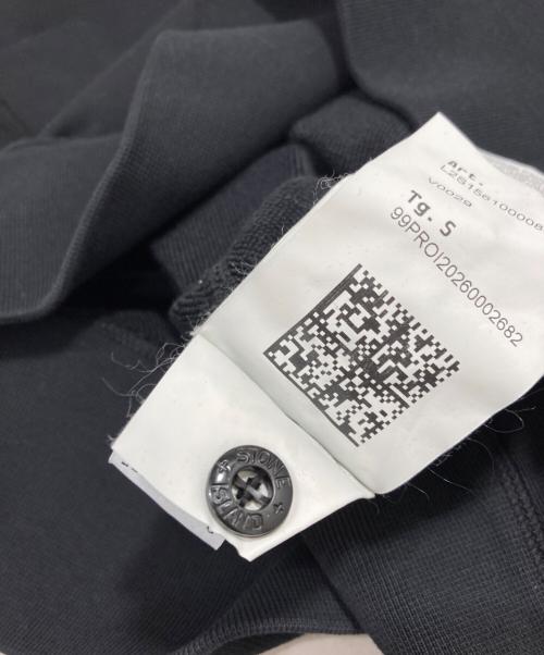 STONE ISLAND（ストーンアイランド）STONE ISLAND (ストーンアイランド) クルーネックスウェット ブラック サイズ:Sの古着・服飾アイテム