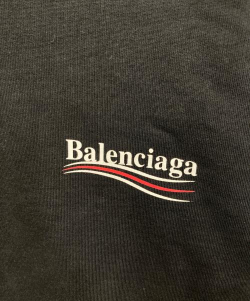 BALENCIAGA（バレンシアガ）BALENCIAGA (バレンシアガ) キャンペーンロゴスウェット ブラック サイズ:Mの古着・服飾アイテム