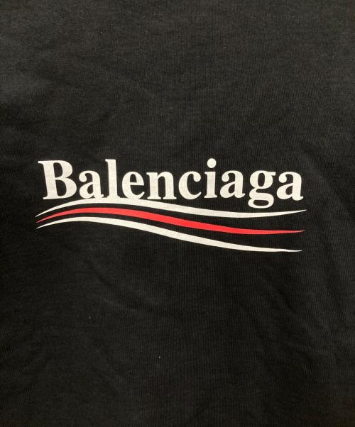 BALENCIAGA（バレンシアガ）BALENCIAGA (バレンシアガ) キャンペーンロゴスウェット ブラック サイズ:Mの古着・服飾アイテム