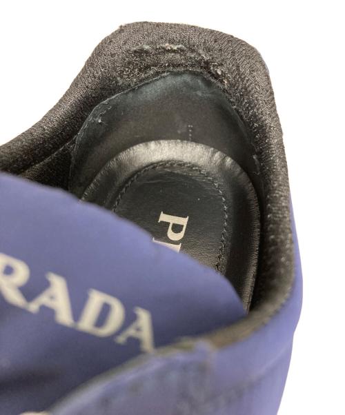 PRADA（プラダ）PRADA (プラダ) スニーカー ネイビー サイズ:37の古着・服飾アイテム