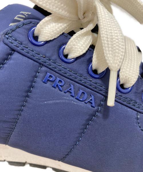 PRADA（プラダ）PRADA (プラダ) スニーカー ネイビー サイズ:37の古着・服飾アイテム