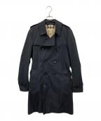 BURBERRYバーバリー）の古着「トレンチコート」｜ネイビー