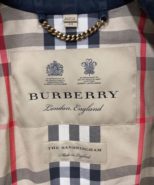 BURBERRY（バーバリー）BURBERRY (バーバリー) トレンチコート ネイビー サイズ:44の古着・服飾アイテム