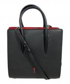 Christian Louboutinクリスチャン・ルブタン）の古着「パロマ スモール 2WAYハンドバッグ」｜ブラック