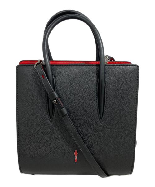 Christian Louboutin（クリスチャン・ルブタン）Christian Louboutin (クリスチャン・ルブタン) パロマ スモール 2WAYハンドバッグ ブラックの古着・服飾アイテム