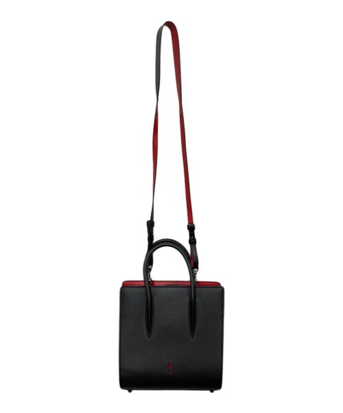 Christian Louboutin（クリスチャン・ルブタン）Christian Louboutin (クリスチャン・ルブタン) パロマ スモール 2WAYハンドバッグ ブラックの古着・服飾アイテム