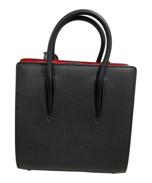 Christian Louboutin（クリスチャン・ルブタン）Christian Louboutin (クリスチャン・ルブタン) パロマ スモール 2WAYハンドバッグ ブラックの古着・服飾アイテム