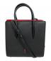 Christian Louboutin（クリスチャン・ルブタン）の古着「パロマ スモール 2WAYハンドバッグ」｜ブラック