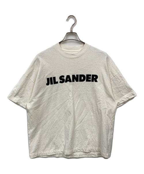 JIL SANDER（ジルサンダー）JIL SANDER (ジルサンダー) ロゴTシャツ ホワイト サイズ:Sの古着・服飾アイテム