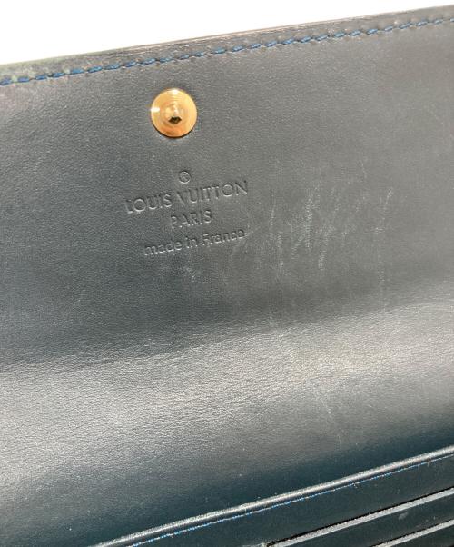 LOUIS VUITTON（ルイ ヴィトン）LOUIS VUITTON (ルイ ヴィトン) ヴェルニ ポルトフォイユ サラ グリーンの古着・服飾アイテム
