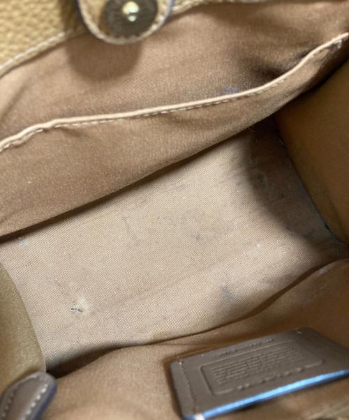 COACH（コーチ）COACH (コーチ) シグネチャー 2Way ショルダーバッグ ベージュの古着・服飾アイテム