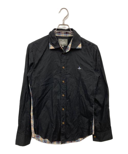 Vivienne Westwood man（ヴィヴィアン ウェストウッド マン）Vivienne Westwood man (ヴィヴィアン ウェストウッド マン) シャツ ブラック サイズ:44の古着・服飾アイテム