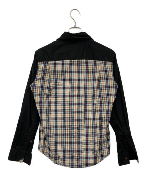 Vivienne Westwood man（ヴィヴィアン ウェストウッド マン）Vivienne Westwood man (ヴィヴィアン ウェストウッド マン) シャツ ブラック サイズ:44の古着・服飾アイテム