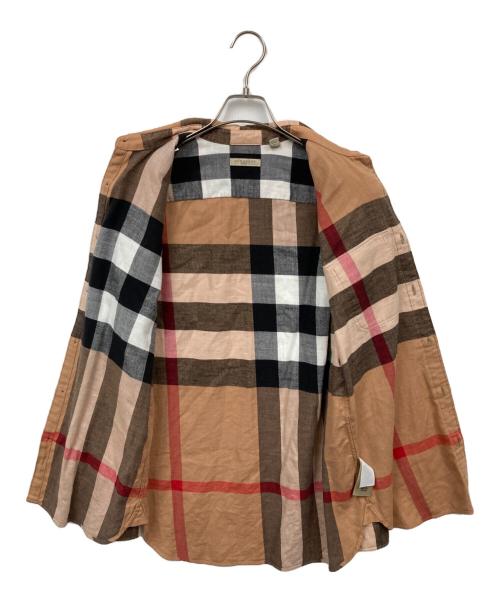BURBERRY BRIT（バーバリーブリット）BURBERRY BRIT (バーバリーブリット) ノバチェックシャツ ブラウン サイズ:Mの古着・服飾アイテム