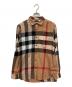 BURBERRY BRIT（バーバリーブリット）の古着「ノバチェックシャツ」｜ブラウン