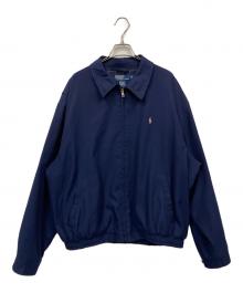 POLO RALPH LAUREN（ポロ・ラルフローレン）の古着「スイングトップ」｜ネイビー