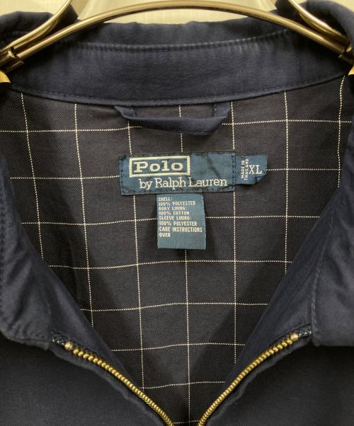 POLO RALPH LAUREN（ポロ・ラルフローレン）POLO RALPH LAUREN (ポロ・ラルフローレン) スイングトップ ネイビー サイズ:XLの古着・服飾アイテム