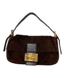 FENDI（フェンディ）の古着「スエード地マンマバゲット」｜ブラウン