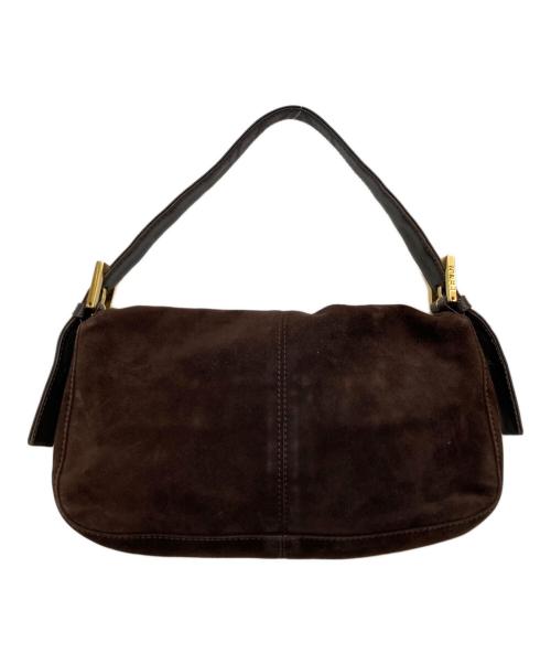 FENDI（フェンディ）FENDI (フェンディ) スエード地マンマバゲット ブラウンの古着・服飾アイテム