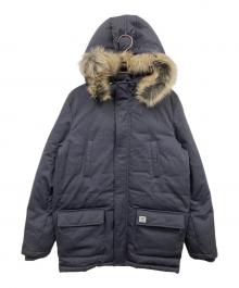 ARMANI JUNIOR（アルマーニ ジュニア）の古着「中綿ジャケット」｜ネイビー
