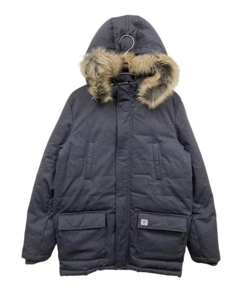 ARMANI JUNIOR（アルマーニ ジュニア）armani junior (アルマーニ ジュニア) 中綿ジャケット ネイビー サイズ:14A(KIDS)の古着・服飾アイテム