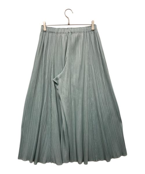 PLEATS PLEASE（プリーツプリーズ）PLEATS PLEASE (プリーツプリーズ) 袴パンツ スカイブルー サイズ:5の古着・服飾アイテム
