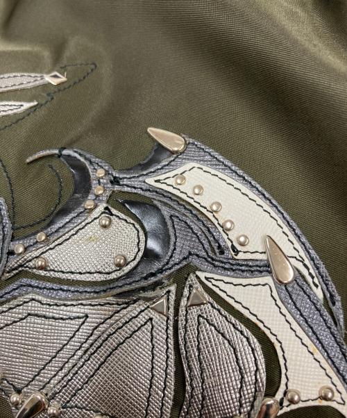 PRADA（プラダ）PRADA (プラダ) 2WAYバッグ オリーブの古着・服飾アイテム