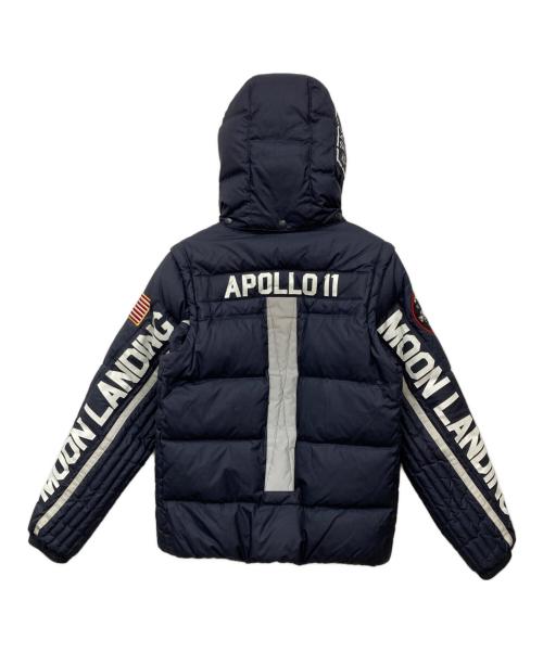 AVIREX（アヴィレックス）AVIREX (アヴィレックス) 4WAYダウンジャケット ネイビー サイズ:Ｍの古着・服飾アイテム