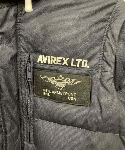 AVIREX（アヴィレックス）AVIREX (アヴィレックス) 4WAYダウンジャケット ネイビー サイズ:Ｍの古着・服飾アイテム