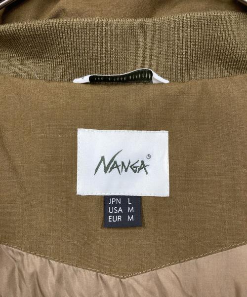 NANGA（ナンガ）NANGA (ナンガ) ダウンジャケット ブラウン サイズ:Lの古着・服飾アイテム