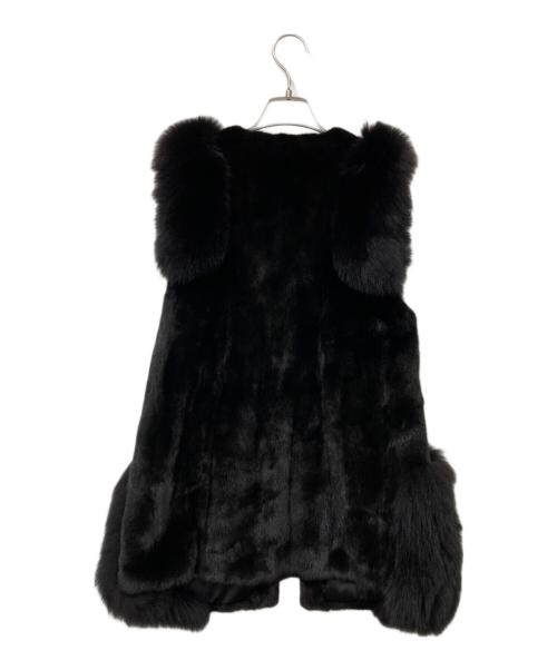 SAGA FURS（サガファーズ）SAGA FURS (サガファーズ) ファーベスト ブラック サイズ:不明の古着・服飾アイテム