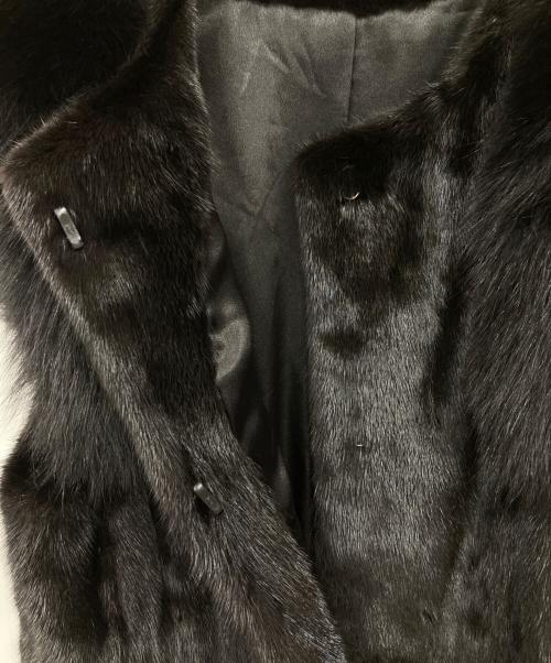 SAGA FURS（サガファーズ）SAGA FURS (サガファーズ) ファーベスト ブラック サイズ:不明の古着・服飾アイテム